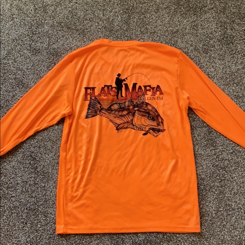 Men’s Long Sleeve Dri fit Flats Mafia M shirt